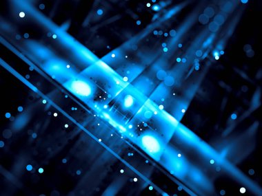 Bulanık teknolojisi veya bokeh ve ışık efektleri ile şenlikli arka plan