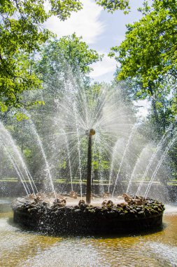 Parktaki güzel çeşme