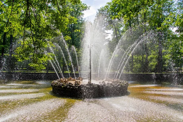 Bela Fonte Parque — Fotografia de Stock