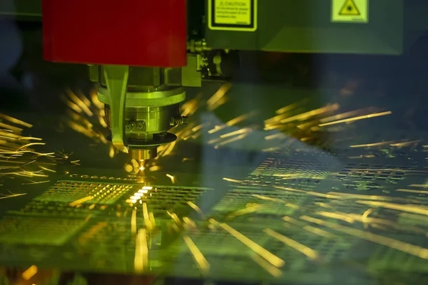 Cnc Lazer Kesim Makinası Close-Up