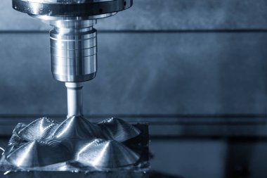 Dizin-güçlü top sonu-değirmen aracı tarafından enjeksiyon kalıp kesim Cnc freze tezgahı. Merhaba-teknoloji üretim süreci.