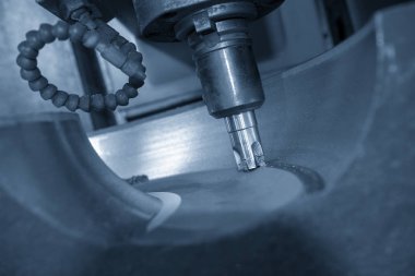 Cnc freze dağınık olması sizin işlem dizin-güçlü RADIUS frezeler aracı ile dökme demir kalıp parçası Kesme Makinası. Merhaba-teknoloji üretim süreci.
