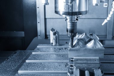 Dizin-güçlü topu son değirmen ile kalıp bölümü kesim Cnc freze tezgahı. Merhaba-teknoloji üretim süreci.