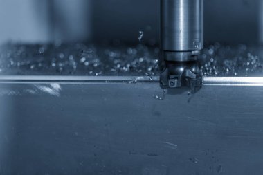 Dizin-güçlü RADIUS son değirmen aracı ile kalıp bölümü kesim Cnc freze tezgahı. Merhaba-teknoloji üretim süreci.