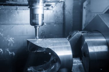 Delik PAH kırma 5 eksenli Cnc işleme merkezi 