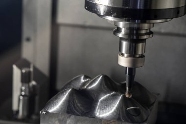 Cnc freze tezgahı işleyişi .