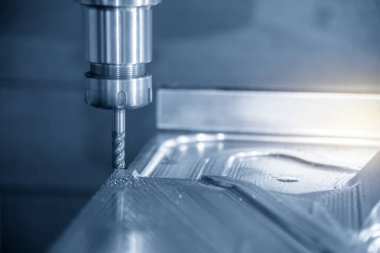 Kalıp bölümü kesim Cnc freze makinesi .