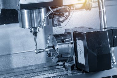 Örnek bölüm kesme 5 eksen işleme merkezi 