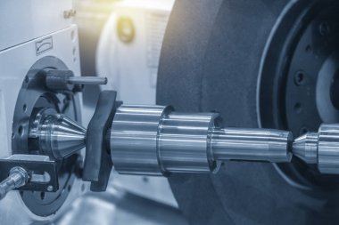 Çelik şaftlı silindirik taşlama makinesi. 