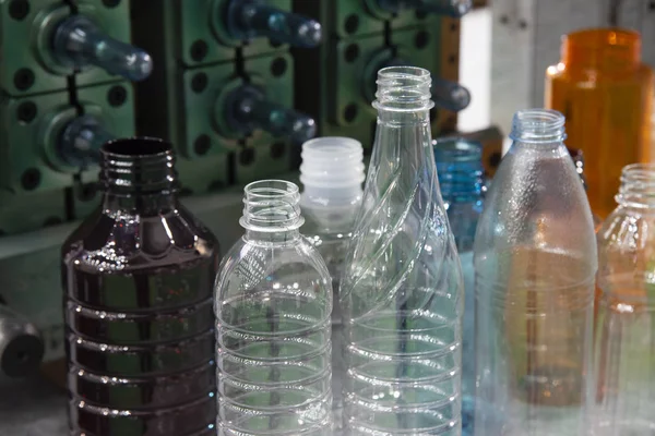 The various type of PET bottle .