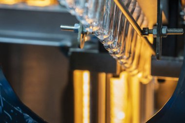 Isıtıcı plastik şişepreform şekli. 