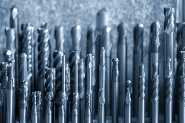 I vari tipi di fresa CNC strumento di taglio  . — Foto Stock