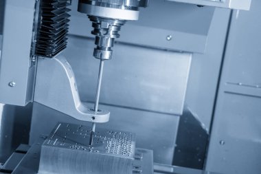 Silah-matkap makinesinin çalışması .