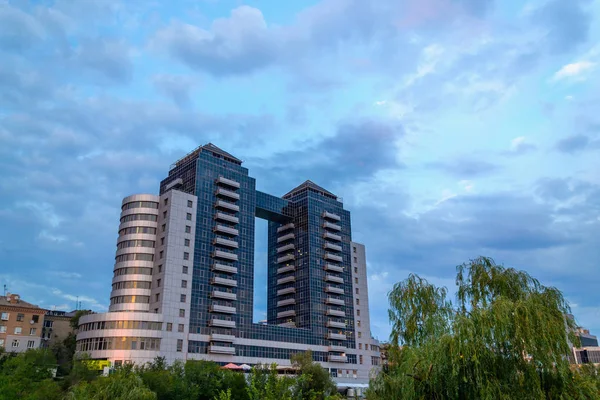 Hoteltürme Zaporizhya — Stockfoto