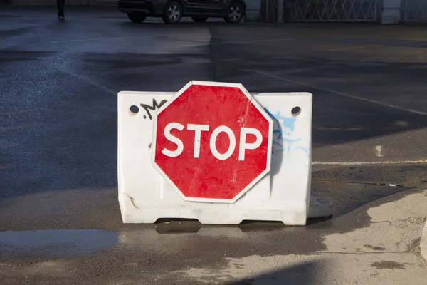 stop road  traffic  sign