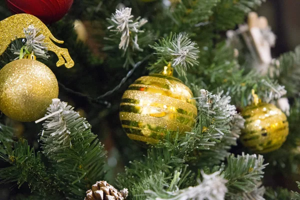 Noel ağacı topları arka plan