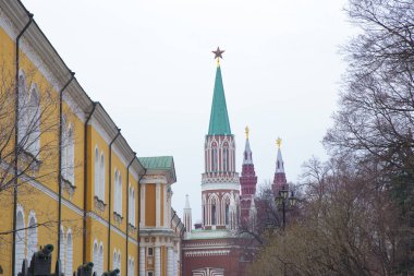 Moskova Kremlin Nikolskaya Kulesi