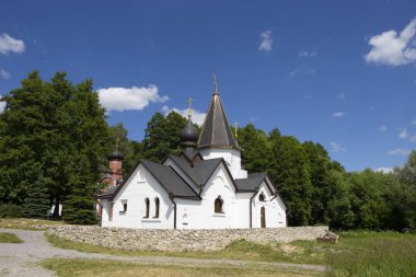 Beyaz manastır şapeli Ryazan Rusya