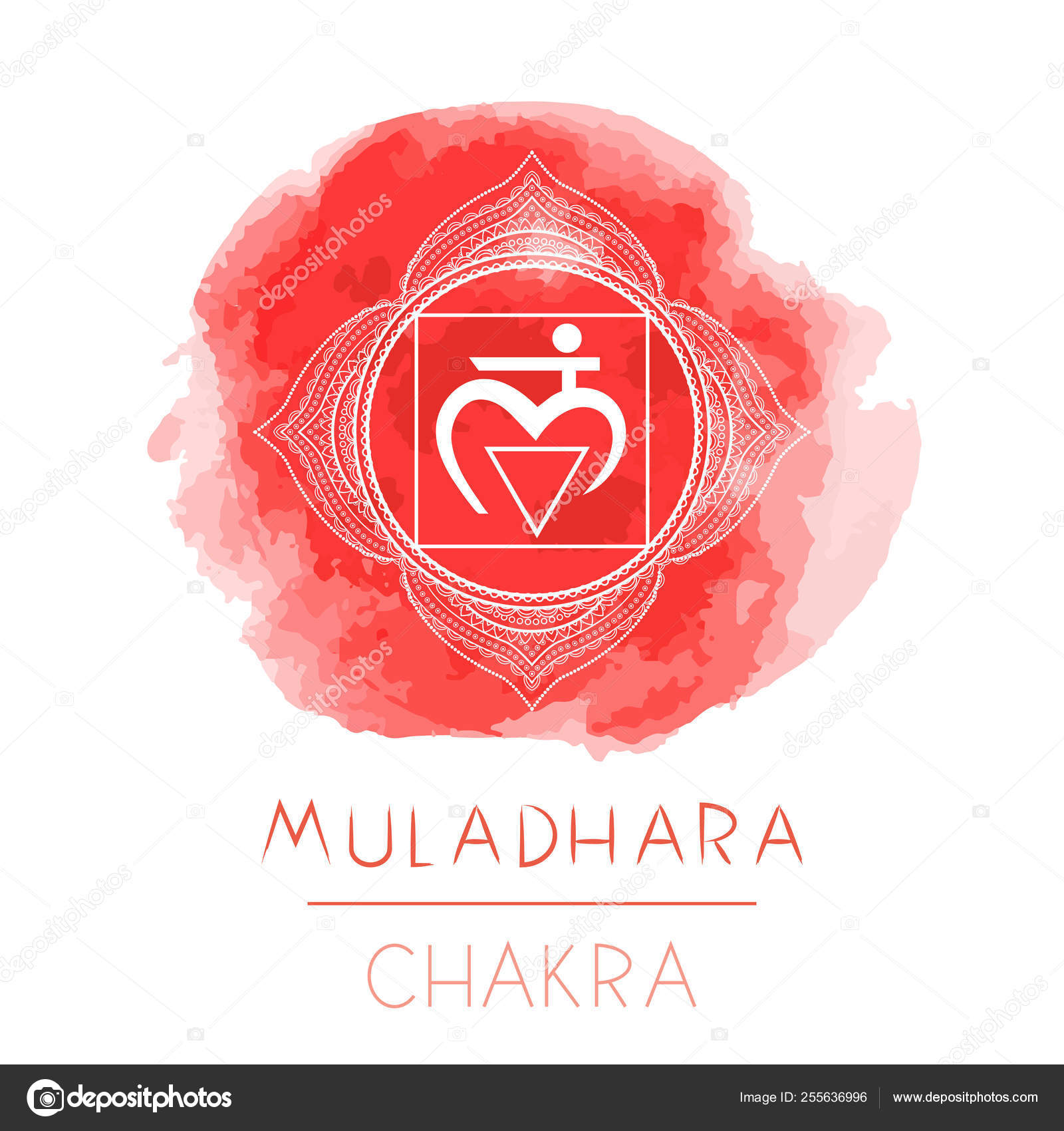 Vektorgrafiken Wurzel Chakra Vektorbilder Wurzel Chakra Depositphotos