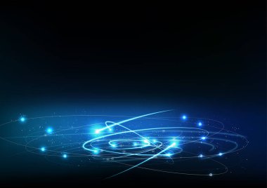 vektör arka plan tasarlamak teknoloji iletişim verisi bilim