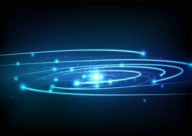 vektör arka plan tasarlamak teknoloji iletişim verisi bilim