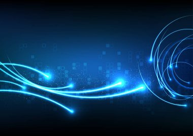 vektör arka plan tasarlamak teknoloji iletişim verisi bilim