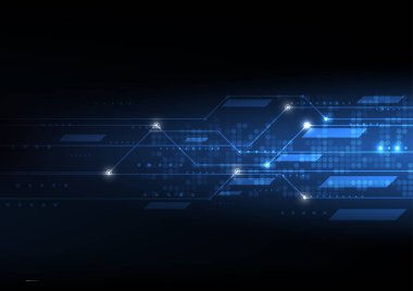vektör arka plan teknoloji elektronik çizim 