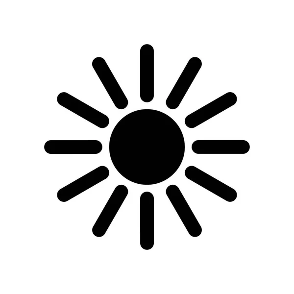 Sonnenzeichendesign — Stockvektor