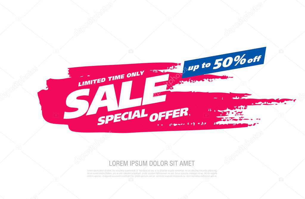 Limited time only sale banner