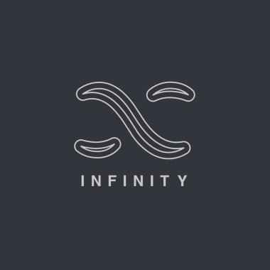 Sonsuzluk sembolü logosu