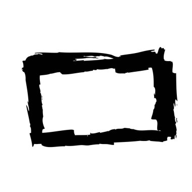 Beyaz arka planda siyah Pazar tarafından yapılan Meydanı