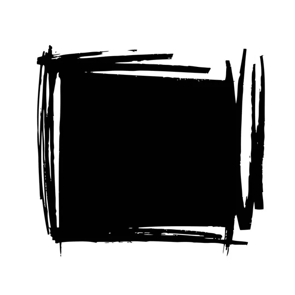 Černá Vektorové Pozadí Grunge Vektorové Ilustrace — Stockový vektor
