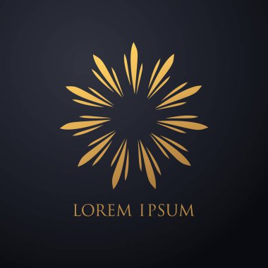 Soyut kurumsal logo tasarımı