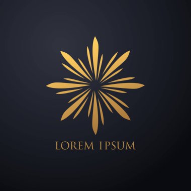 Soyut kurumsal logo tasarımı