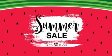 Renkli afiş şablon yaz Satılık