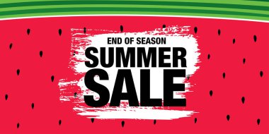 Renkli afiş şablon yaz Satılık