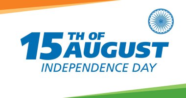 Hindistan 'ın bağımsızlık günü afişi 