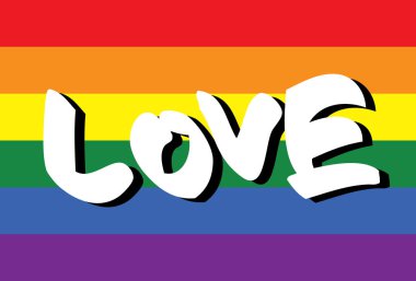 LGBTT hareketi arka plan, vektör çizim