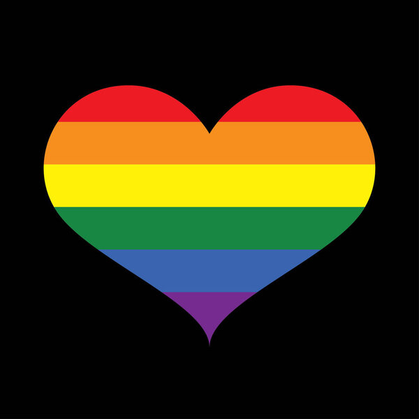 LGBT movement background, vector illustration