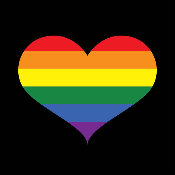 LGBT movement background, vector illustration