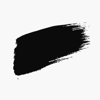 Grunge fırça darbesi, vektör çizim