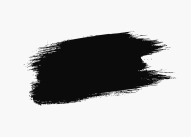 Grunge fırça darbesi, vektör çizim
