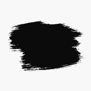 Grunge fırça darbesi, vektör çizim
