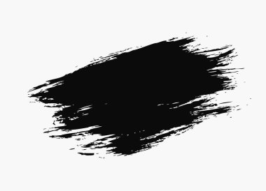 Grunge fırça darbesi, vektör çizim