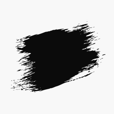 Grunge fırça darbesi, vektör çizim