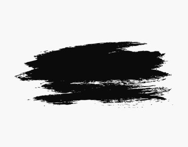 Grunge fırça darbesi, vektör çizim