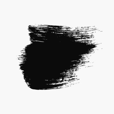 Grunge fırça darbesi, vektör çizim