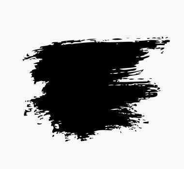 Grunge fırça darbesi, vektör çizim