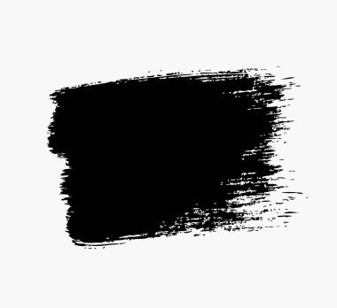 Grunge fırça darbesi, vektör çizim