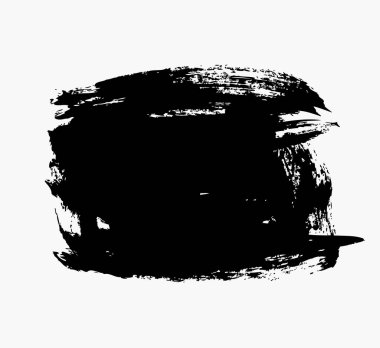 Grunge fırça darbesi, vektör çizim